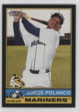 2025 Topps Heritage Black Border Jorge Polanco #97 0t0b