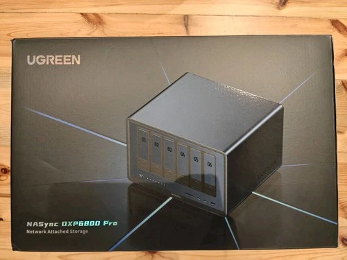 UGREEN NASync (DXP6800 Pro) 6-Bay Thunderbolt NAS with Intel 10-Core i5 CPU NAS
