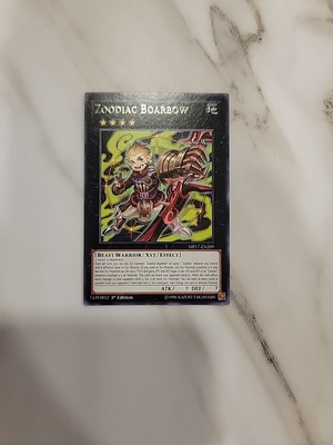 Yu-Gi-Oh! Zoodiac Boarbow MP17-EN209 Raging Tempest-1st Edition