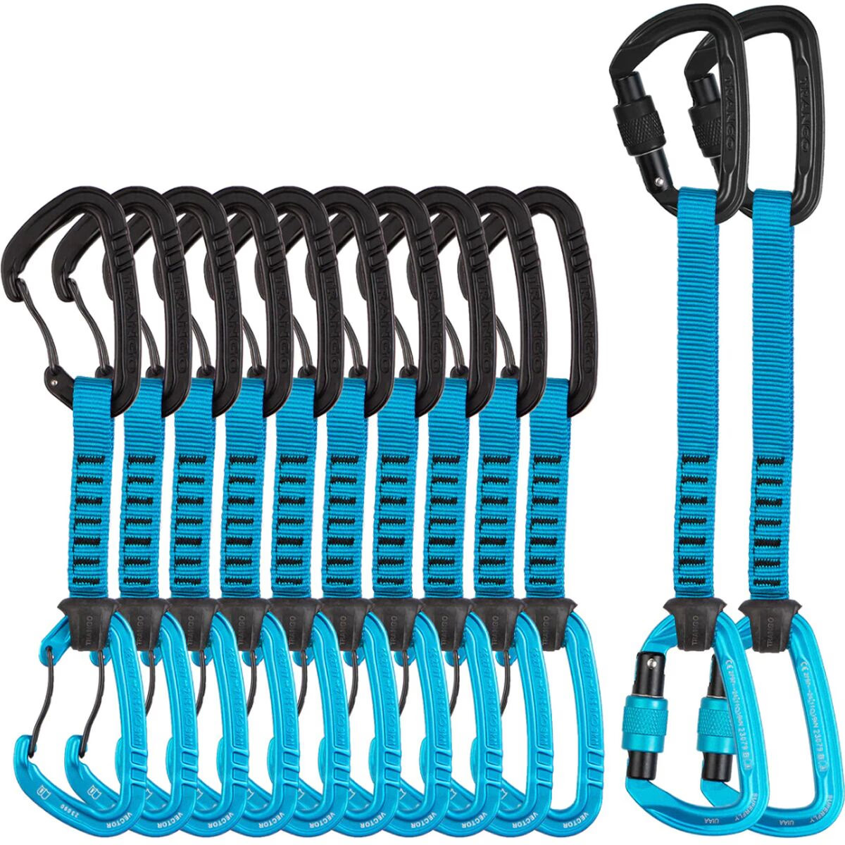 Trango Vector Quickdraw Package Cyan 12cm 50290₽