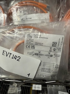 IFM EVT142 M8 Cordest Straight 4 Pin CONNECTION CABLE NEW in sealed bag