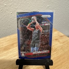 2025 Panini Prizm WNBA - Brionna Jones #107 Blue Velocity