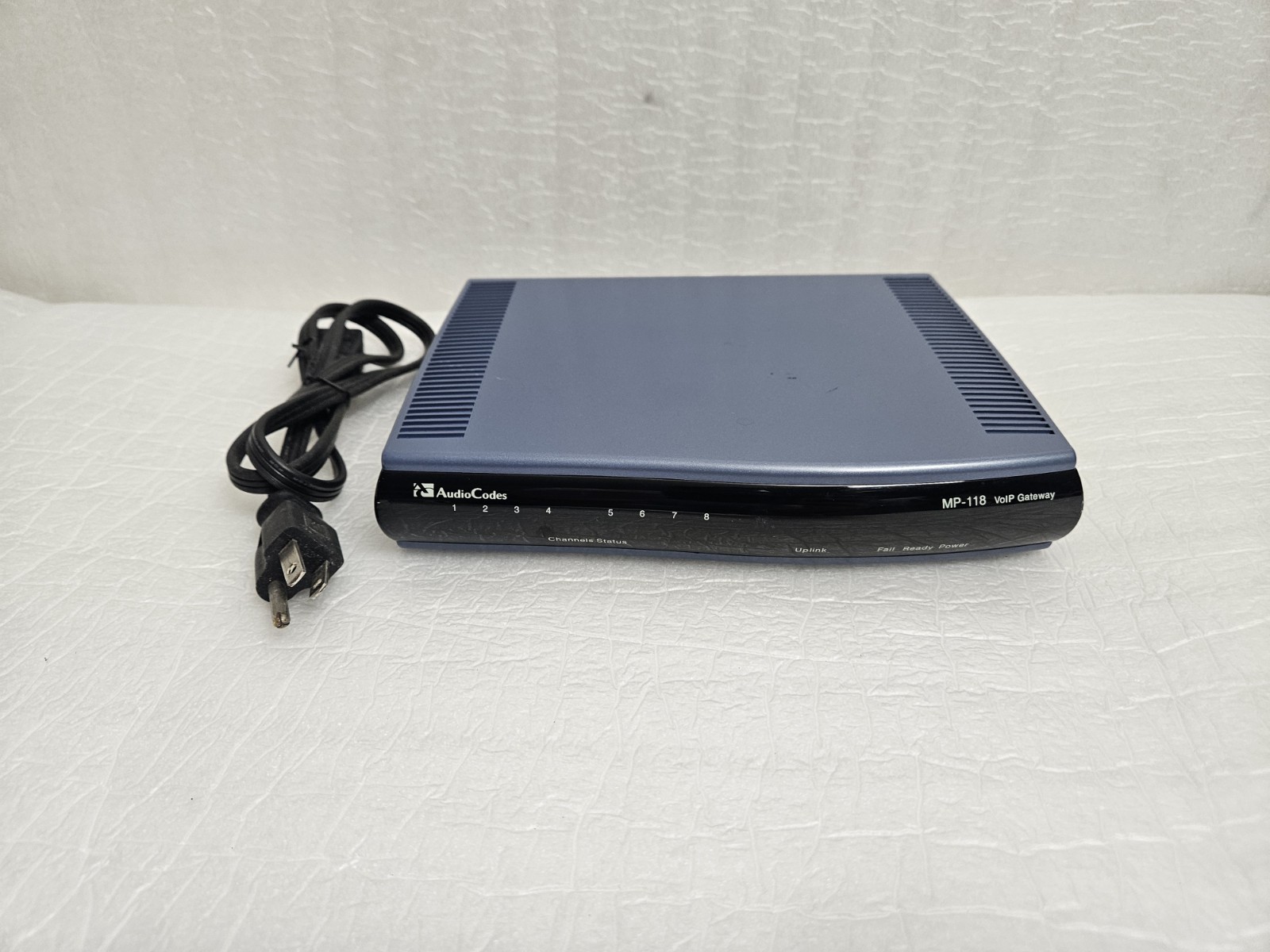 AUDIOCODES  MP118 8FXO 3AC  ACCESS GATEWAY TESTED W/ Power Cord 