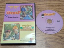 Dorf Goes Fishing Tim Conway DVD + Tim & Harvey Great Outdoors Comedy