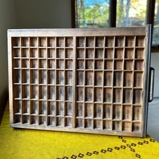 Vintage Letterpress Printers Tray #177