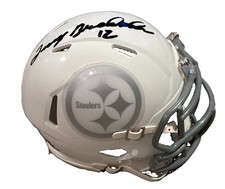 TERRY BRADSHAW signed (PITTSBURGH STEELERS) mini football helmet BECKETT BM02825