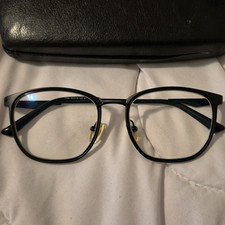 Ray-Ban Rechteckige Brille schwarz Metall/Kun...