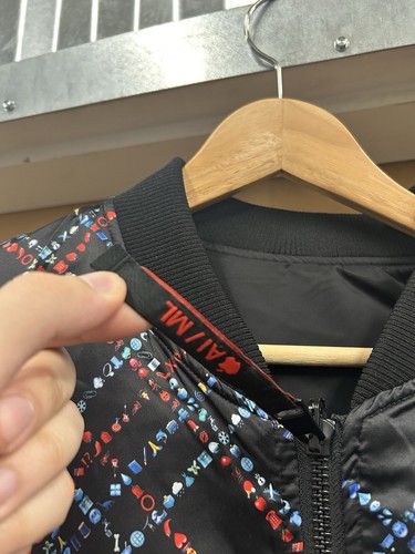 APPLE WWDC20 Developers Conference 2020 Reversible Emoji Bomber Jacket Medium - Picture 4 of 9