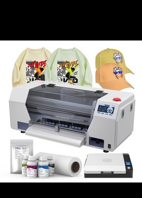 Europe Warehouse A3 33cm XP600 DTF Transfer Printer 720X1440DPI with RINN USB #A