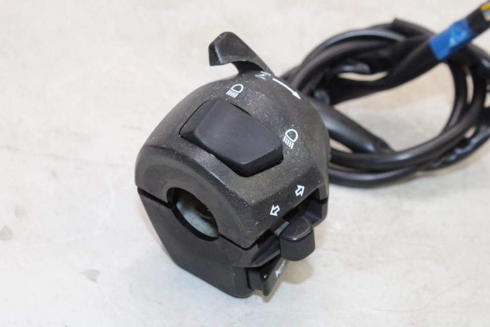 2009 Suzuki GS500F OEM LEFT CLIP ON HANDLE HORN SIGNALS SWITCH SWITCHES - Image 3 of 4