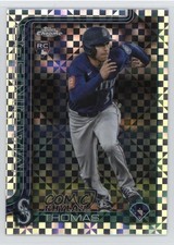 2025 Topps Chrome Update X-Fractor Rhylan Thomas #USC185 1az7