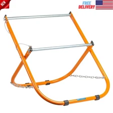 Double Electrical Reels Cable Caddy Stand Wire Spool Dispenser for Pulling Roll