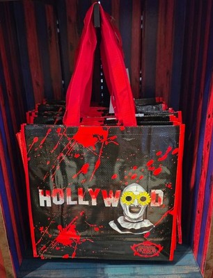 Universal Studios HHN 2026 Art the Clown Terrifier Hollywood Reusable Tote Bag