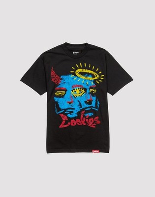 NWT Berner Cookies SF Clothing Good and Bad Black Tee Men s S Skate Street