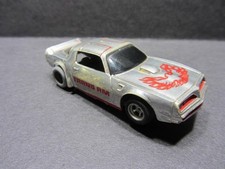Tyco Pontiac Firebird Trans Am- chrome HO Slot car