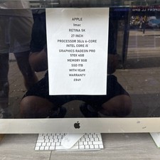 Apple iMac 27-inch All-in-One Desktop 2019
