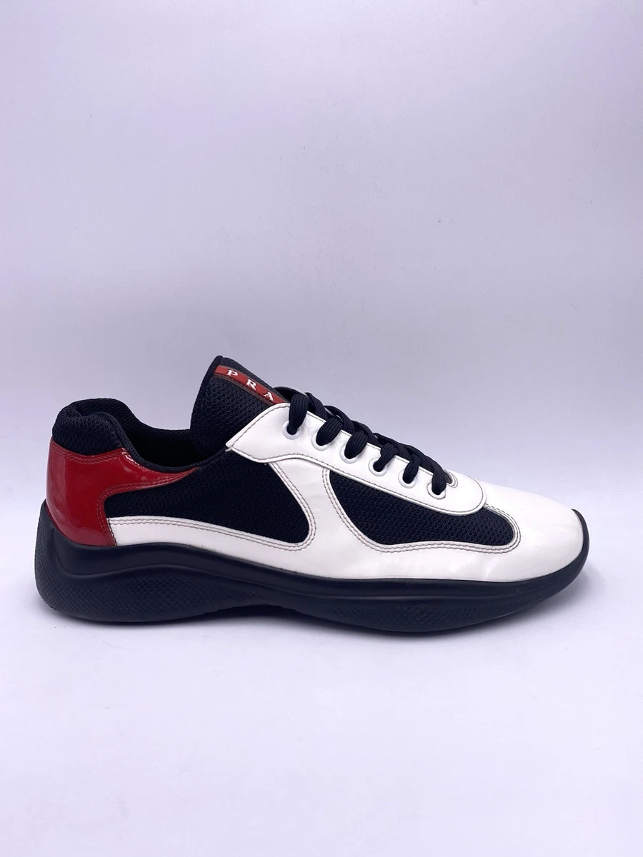 【Sale】00s Prada America’s capスニーカー プラダ Prada America's Cup Sneaker Red for sale | eBay
