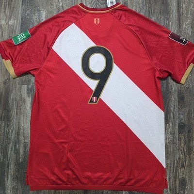2021 Marathon Peru Away Soccer Jersey Paolo Guerrero Men XL