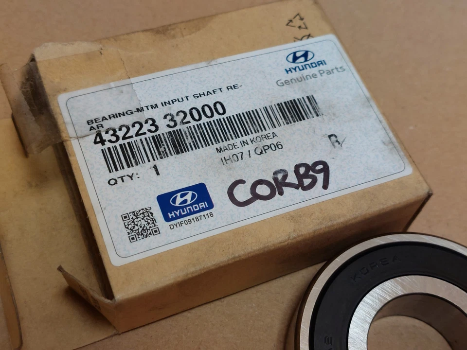 Hyundai Veloster Rear Manual Input Shaft Bearing 2011-2017 4322332000 Genuine - Image 3 of 4