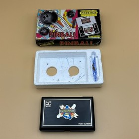 Nintendo Game & Watch Pocketsize PINBALL PB-59 1983 Near Mint In Box