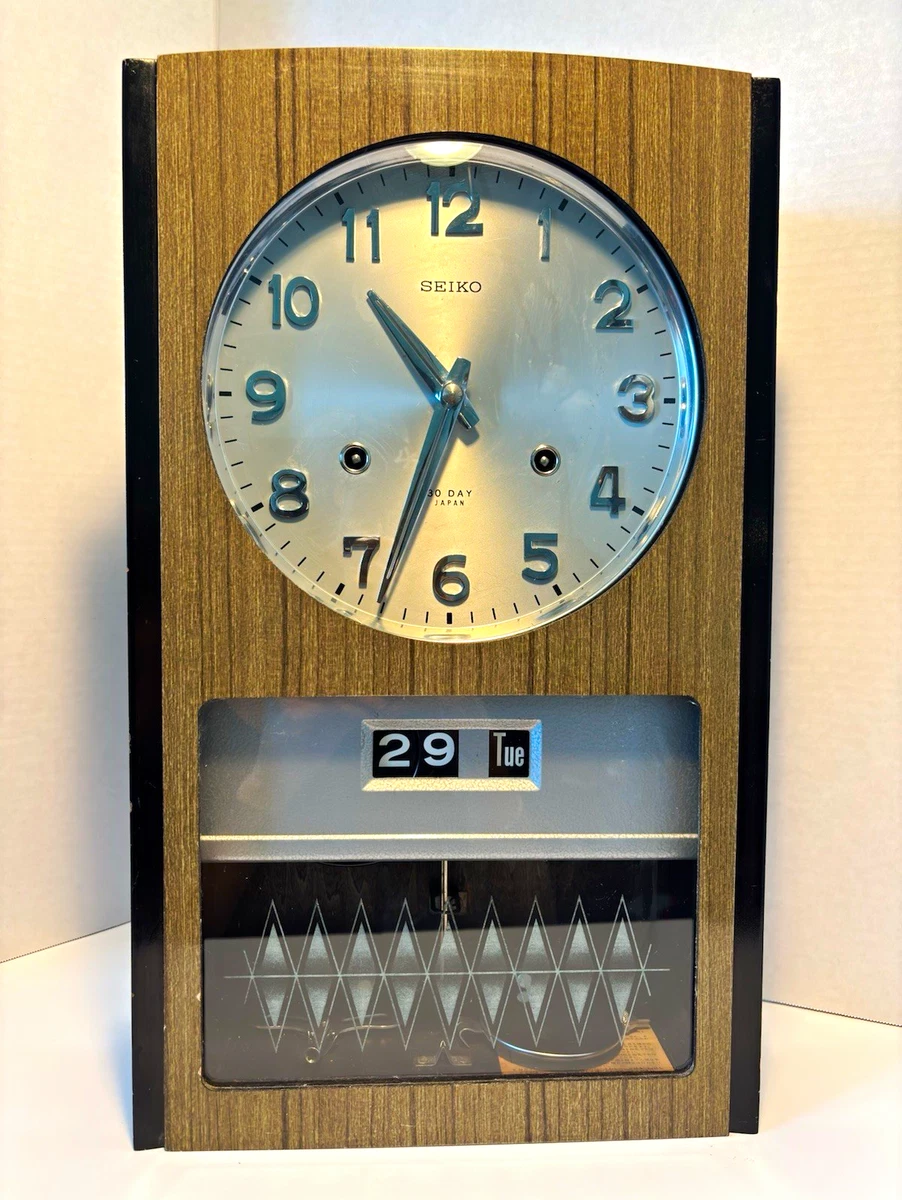 vintage seiko wall clock products for sale | eBay