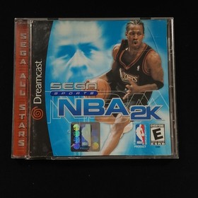 SEGA NBA 2K Sega Dreamcast Basketball Sports Game Complete Manual Included