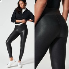 Spanx Faux Leather Leggings Size L