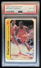 1986-87 Fleer Michael Jordan Stickers Rookie RC #8 Bulls PSA 6