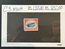 Scott # C 3   MNH      2024 Scott Catalogue Value $ 130.00