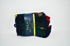 Polo Ralph Lauren Winged/Polo Player Low-Cut Socks 6-Pack 827593PK3 NWT