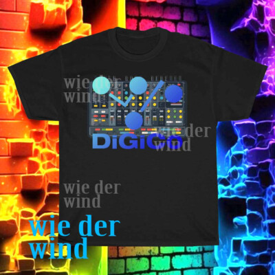 New DiGiCo Creative Mixing Audio Logo Men's T-shirt funny size S to 5XL