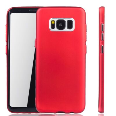 Handyhülle für Samsung Galaxy S8 Plus Schutzcase Backcover Bumper Etuis Case Rot