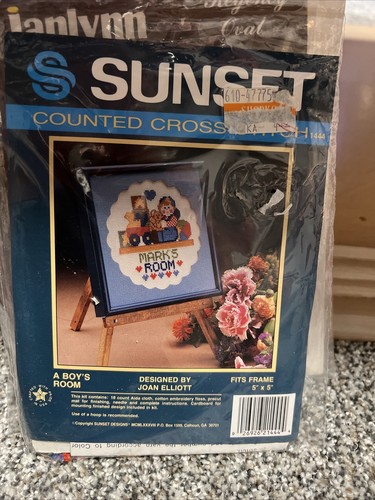 6 Small Cross Stitch Kits-Sunset, Dimensions, Jalynn & Current Brands - Picture 4 of 7