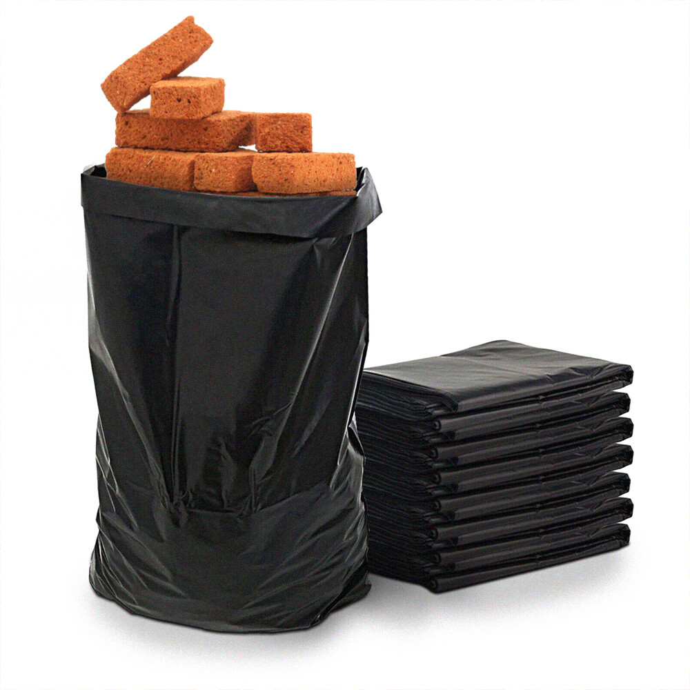 20 X 30 Polythene Rubble Bag  Pack Of 100  | Builders Rubble Bags Sacks Pack Of 100