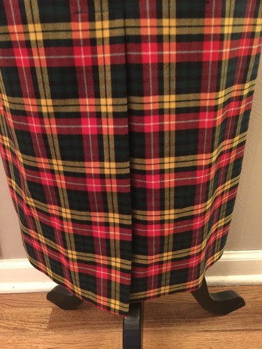 Pendleton Womens A-Line Midi Skirt Size 12 Multicolor Tartan Plaid Pure Wool - Picture 8 of 12