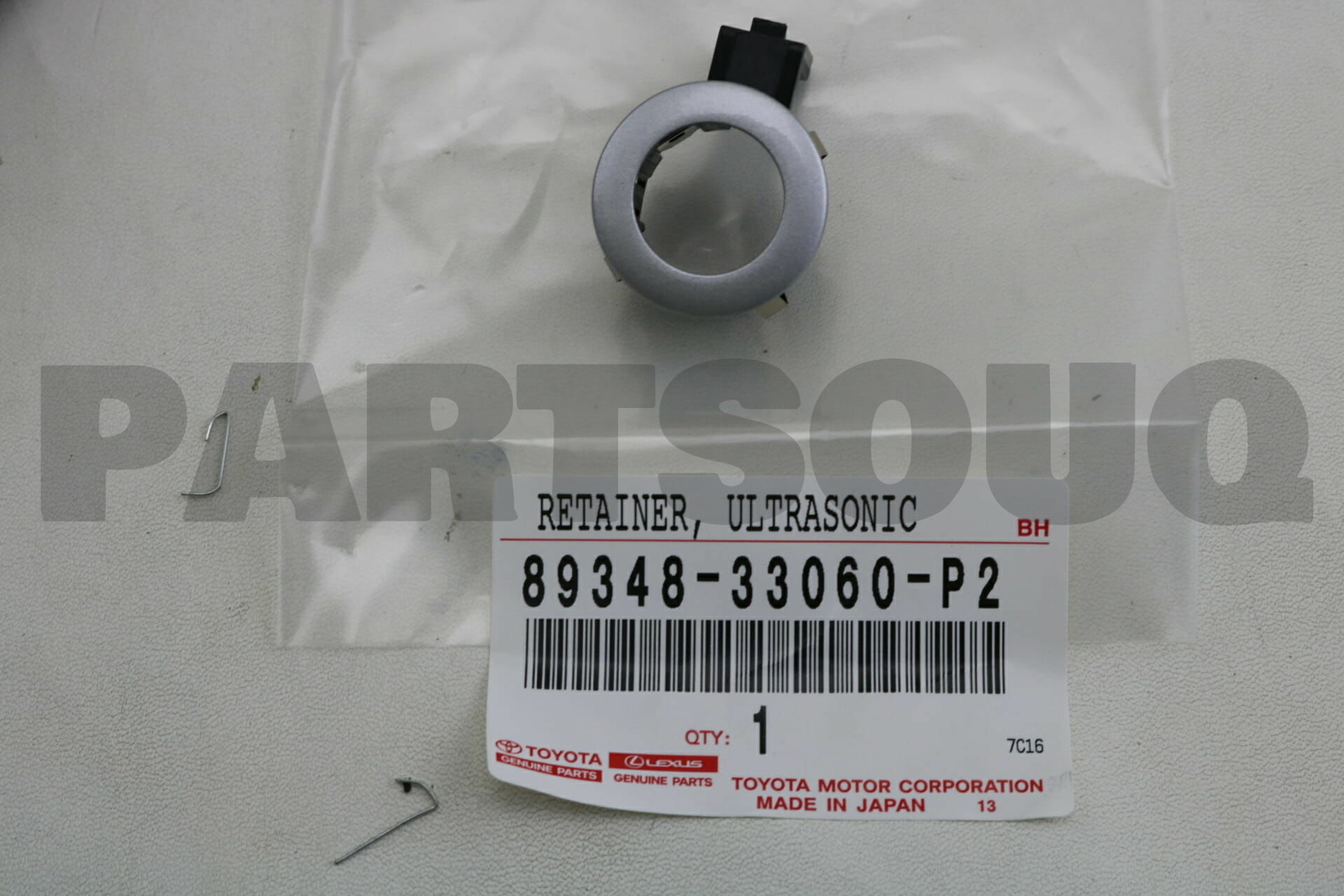 8934833060P2 Genuine Toyota RETAINER, ULTRASONIC SENSOR, NO.1