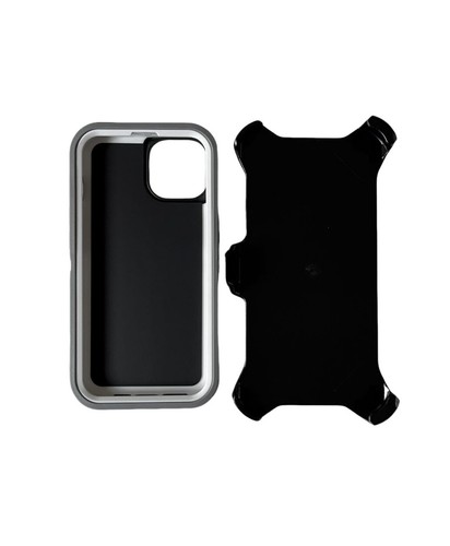 Custodia robusta Defender per iPhone 13 13 Miin 13 Pro Max clip da cintura adatta a scatola lontra - Foto 14 di 26