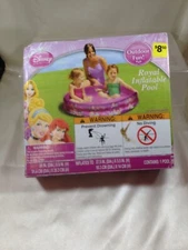 Disney Princess Royal Inflatable Pool 37.5” Round NIB