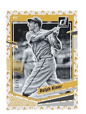 2023 Panini Donruss Baseball #173 Ralph Kiner On Fire #'d /75