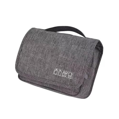Portable Travel Toiletry Bag Men and Women Waterproof Travel Cosmetic Bag grey