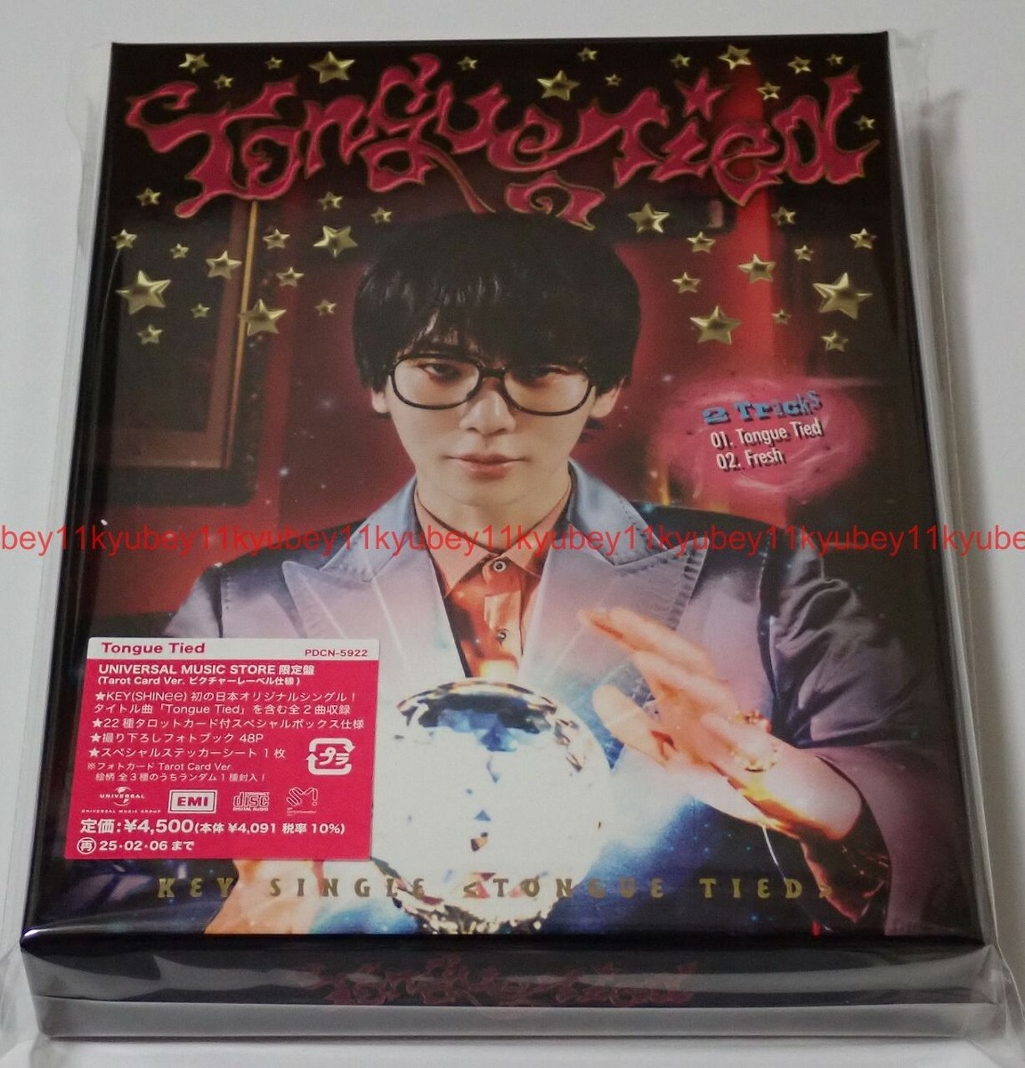 New SHINee KEY Tongue Tied Limited Edition Tarot Card Ver New SHINee KEY Tongue Tied Limited Edition Tarot Card Ver