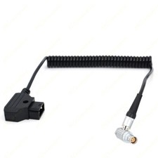 ZHIYUN Crane 3S Camera Gimbal DC Power Cable Coiled D-tap To 4 Pin Right Angle