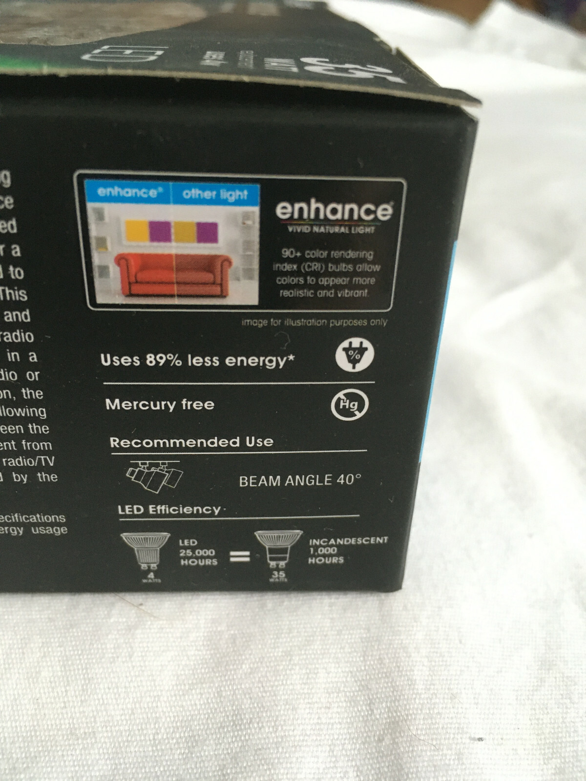 (6) NEW Feit Electric Enhance MR16 GU10 Bulbs Daylight 5000K 35W Equivalent