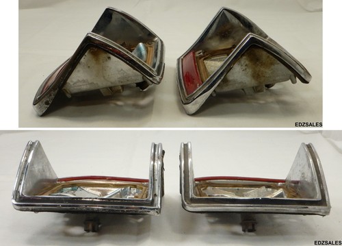 1970 1972 Chevrolet Chevy El Camino Left LH Right RH Tail Light Housings - Bild 5 von 12