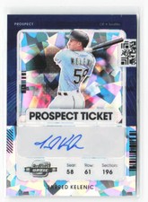2021 Contenders Jarred Kelenic #PT-JK Cracked Ice Prospect Ticket 19/23 #58