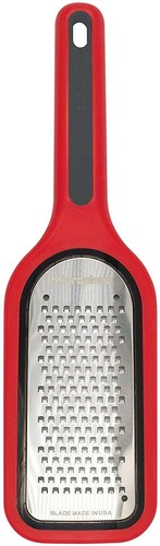 Microplane Select Series Coarse Grater - Red Frame, Ultra-Sharp Stainless Steel - 第 1/3 張圖片