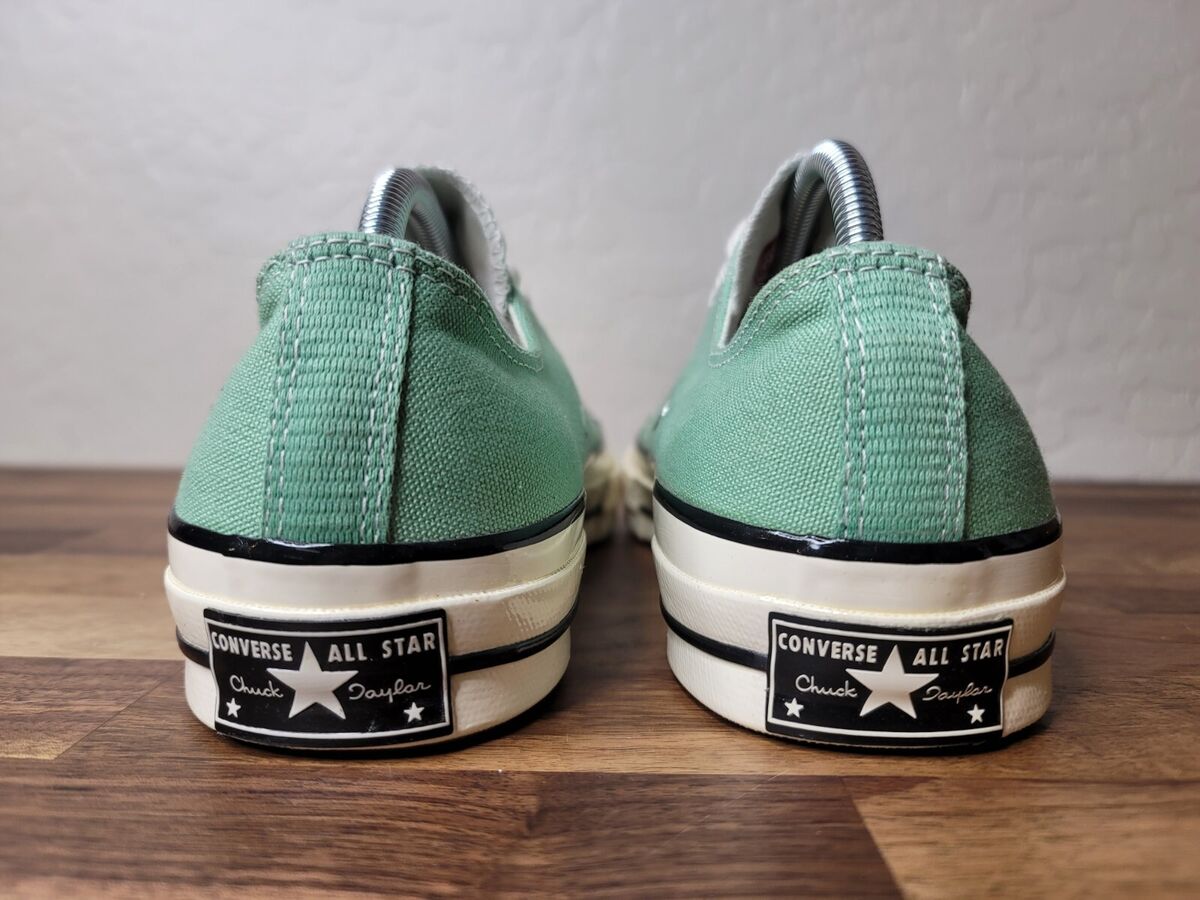 CONVERSE Chuck 70 OX Low Top Sneaker Vintage Prism Green CONVERSE Chuck 70 OX Low Top Sneaker Vintage Prism Green