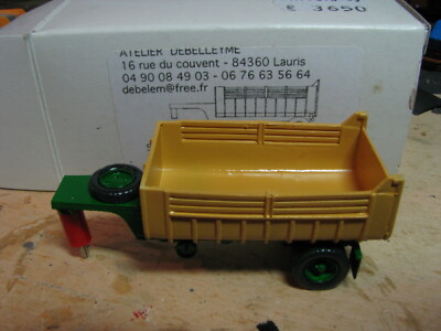 Atelier Debelleme  Kippanhänger Resin 1:87  HV 19Frankreich H0 1:87