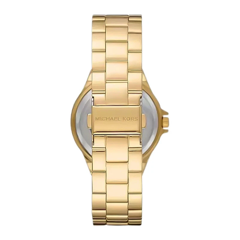 Damen Armbanduhr LENNOX MK7229 Quarzuhr 37mm Goldfarbenes - Bild 4 von 4