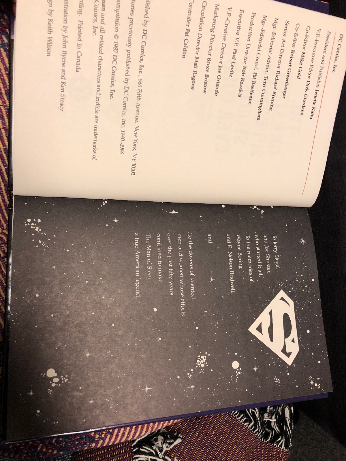 The Greatest Superman Stories Ever Told 1987 First Edition Hard Cover Byrne DC eBay